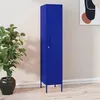 Image de Armoire à casiers Bleu marine 35x46x180 cm Acier