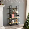 Image de vidaXL Bibliothèque à 4 niveaux 80x30x140 cm bois de pin massif806462