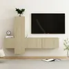 Image de vidaXL 3-delige Tv-meubelset bewerkt hout sonoma eikenkleurig3078971