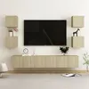 Image de vidaXL Ensemble de meubles TV 7 pcs Chêne sonoma Bois d'ingénierie3078976