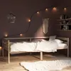 Image de Cadre de lit sans matelas bois de pin massif 90x200 cm