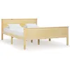 Image de Lit vidaxl 208 x 128 x 77 cm en bois de couleur