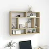 Image de Étagère murale Chêne sonoma 75x16x55 cm Bois d ingénierie