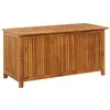 Image de Salon de jardin vidaxl marron bois