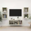 Image de vidaXL Ensemble de Meubles TV 5 pcs, Ensemble d'Armoires de Télévision avec Rangement, Meubles Télé de Salon, Chêne Sonoma Bois d'Ingénierie 3079613