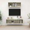 Image de Ensemble de meubles TV 2 pcs Chêne sonoma Bois d ingénierie