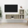 Image de vidaXL Ensemble de meuble TV 2 pcs Chêne sonoma Aggloméré