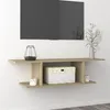 Image de Meuble TV mural Chêne sonoma 103x30x26,5 cm