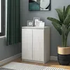 Image de vidaXL Buffet Blanc 60x36x84 cm Bois de pin massif808109