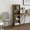 Image de vidaXL Bibliothèque/Séparateur de pièce Marron miel 40x30x135,5 cm Pin808146