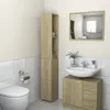 Image de Armoire salle de bain chêne sonoma 25x26,5x170 cm