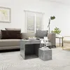 Image de vidaXL 3-delige Tafeltjesset bewerkt hout betongrijs808598