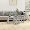 Image de Tables gigognes 3 pcs Gris béton Bois d ingénierie
