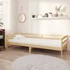 Image de Lit de jour sans matelas bois de pin massif 90x200 cm