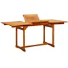 Image de Table a manger extensible sans tiroir rectangulaire en Bois massif L 120 cm