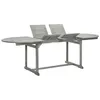 Image de vidaXL Bois d'Acacia Massif Table à Dîner de Jardin Table de Salle à Manger de Patio Meuble de Repas de Terrasse Extérieur 316572