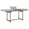 Image de Table a manger extensible sans tiroir rectangulaire en Bois massif L 120 cm