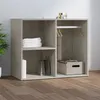 Image de Armoire de dressing Gris béton 80x40x65 cm Bois d ingénierie