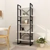Image de vidaXL Bibliothèque à 5 niveaux Blanc 80x30x175 cm Bois d'ingénierie3081988