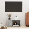 Image de Meuble TV Gris béton 60x24x32 cm Bois d ingénierie