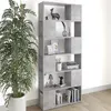 Image de Bibliothèque Séparateur de pièce Gris béton Bois d ingénierie