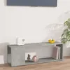Image de Meuble TV Gris béton 100x24x32 cm Bois d ingénierie