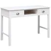 Image de vidaXL Buffet Blanc 108x45x76 cm Bois de Paulownia massif