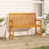 Image de vidaXL Banc de jardin 110 cm Bois d'acacia solide 316610