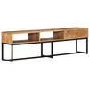 Image de vidaXL Meuble TV 160x30x45 cm Bois d'acacia massif 337991