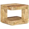 Image de Table basse 45x45x40 cm Bois de manguier massif
