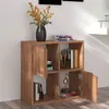 Image de Bibliothèque Chêne marron 60x27,5x59,5 cm Bois d'ingénierie