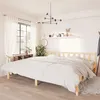 Image de Cadre de lit sans matelas bois massif