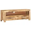 Image de vidaXL Tv-meubel 110x30x40 cm ruw mangohout338026