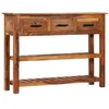 Image de Buffet avec 3 tiroirs 110x30x80 cm Bois d acacia massif
