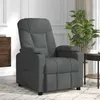 Image de Fauteuil de massage Gris foncé Tissu