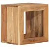 Image de vidaXL Tabouret Chaise Table d'Appoint Table Basse Bout de Canapé Couloir Meuble de Salle de Séjour Salon 40x30x40 cm Bois d'Acacia Solide