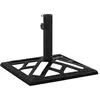 Image de vidaXL Parasolvoet 44x44x31 cm gietijzer zwart317763