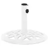 Image de vidaXL Parasolvoet 40x40x32 cm gietijzer wit317766