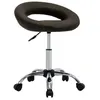 Image de Chaise vidaxl H. 69.5 cm non pliable interieur en plastique marron