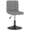Image de Chaise vidaxl interieur non pliable H. 71 cm en plastique gris