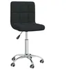 Image de Chaise vidaxl interieur non pliable en plastique H. 74.5 cm noir