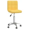 Image de Chaise vidaxl H. 74.5 cm empilable non pliable en plastique interieur jaune