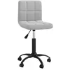Image de Chaise vidaxl H. 76 cm non pliable en plastique interieur gris