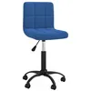 Image de Chaise vidaxl interieur non pliable H. 76 cm en plastique bleu