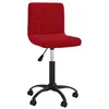Image de Chaise vidaxl interieur non pliable en plastique H. 76 cm rouge