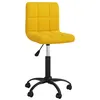 Image de Chaise vidaxl interieur empilable non pliable en plastique H. 76 cm jaune