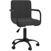 Image de Chaise vidaxl en plastique non pliable H. 76 cm interieur noir