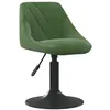 Image de Chaise de bar vidaxl H. 62.5 cm non pliable en plastique interieur vert