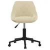 Image de Chaise vidaxl interieur non pliable H. 67.5 cm en acier beige