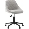 Image de Chaise vidaxl interieur non pliable en plastique H. 67.5 cm gris
